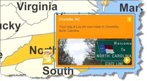 Where Lays chips are made in North Carolina.